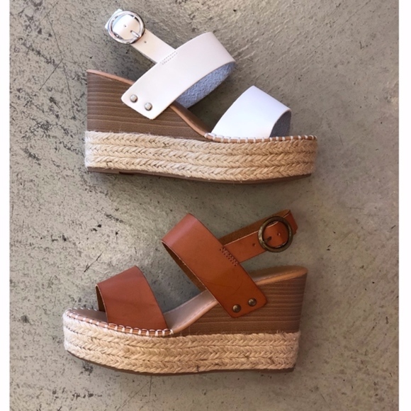 ELLY Espadrille Wedge - TAN - Picture 6 of 7